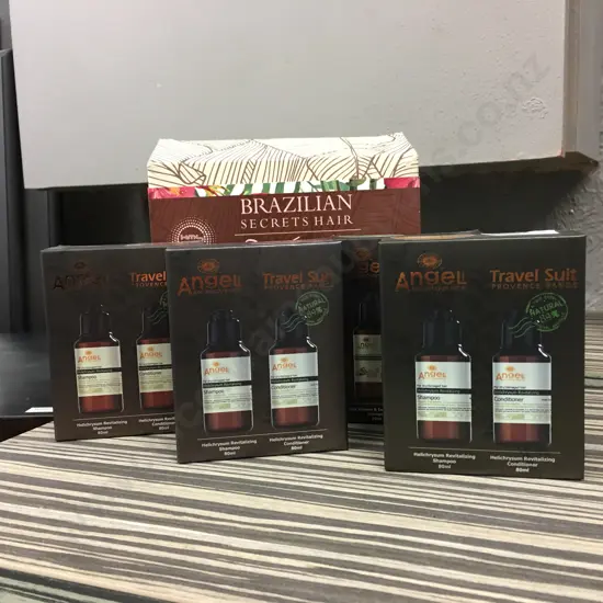 Brazilian Secrets Hair Pack & Assorted Angel Travel Packs